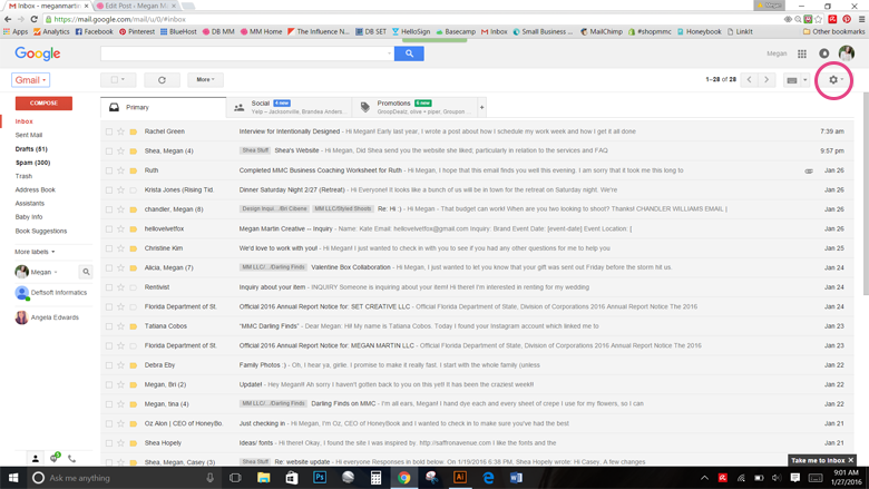 Setting Up an Email Alias in Gmail on Megan Martin Creative