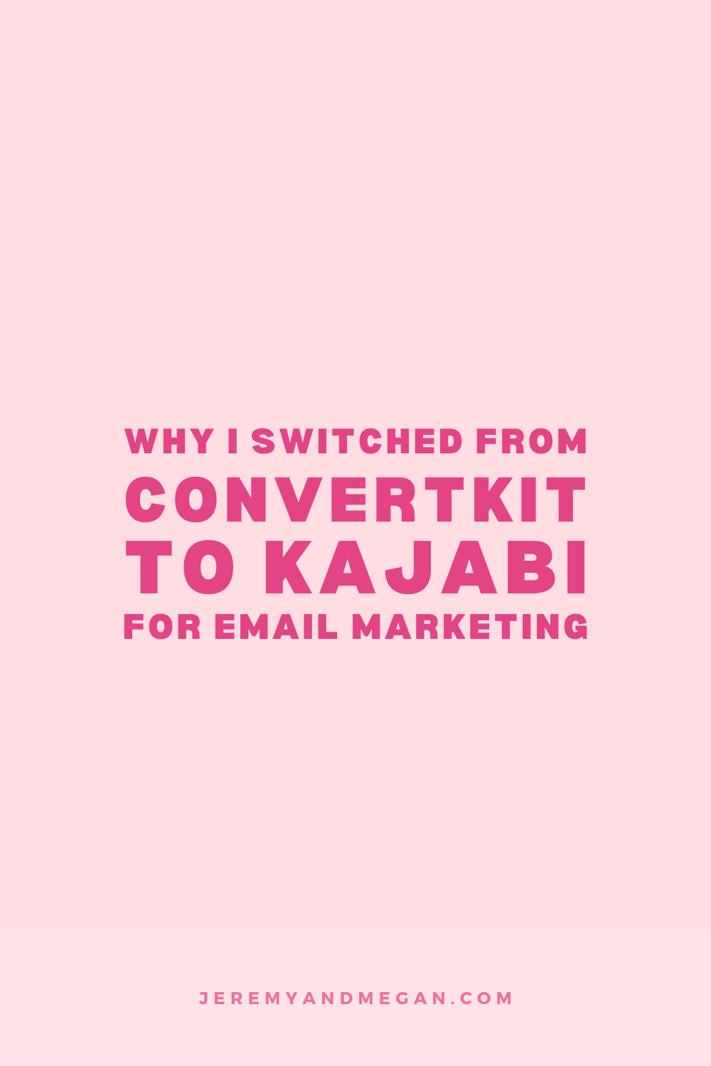 Why I switched from ConvertKit to Kajabi for email marketing as a small business owner who sells digital products online